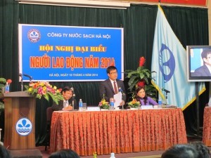 Hội nghị người lao động Công ty Nước sạch Hà Nội năm 2014