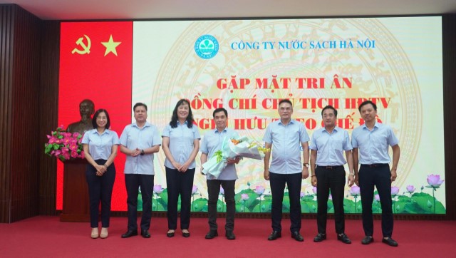 Tri ân Chủ tịch Hội đồng Thành viên Nguyễn Bảo Vinh – Người dành trọn đời cống hiến cho ngành nước Thủ đô