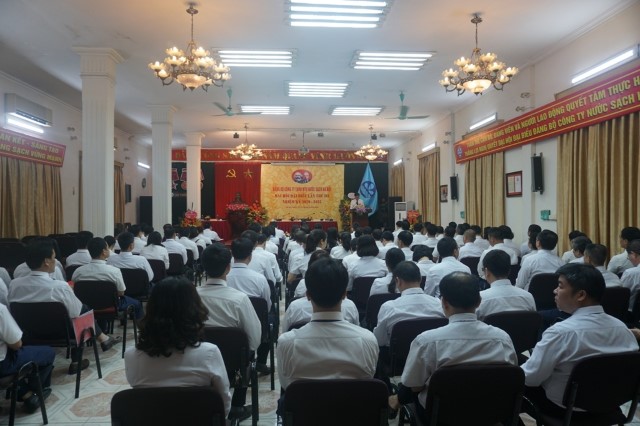 Đại hội đại biểu Đảng bộ Công ty Nước sạch Hà Nội lần thứ III, nhiệm kỳ 2020 – 2025