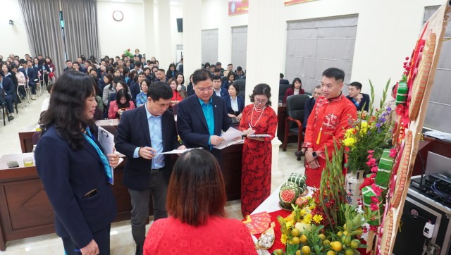 Công đoàn Công ty Nước sạch Hà Nội tổ chức Chương trình “Tết sum vầy – Xuân ơn Đảng” – Hội nghị Tổng kết hoạt động Công đoàn năm 2024 và nội dung phương hướng hoạt động trọng tâm năm 2025