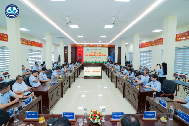 Công ty Nước sạch Hà Nội tổ chức Lễ ra mắt Trung tâm vận hành cấp nước