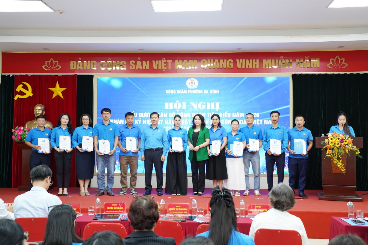 Biểu dương cán bộ Công đoàn tiêu biểu xuất sắc năm 2026 – Tham gia chương trình “Lắng nghe Đoàn viên, người lao động nói” 