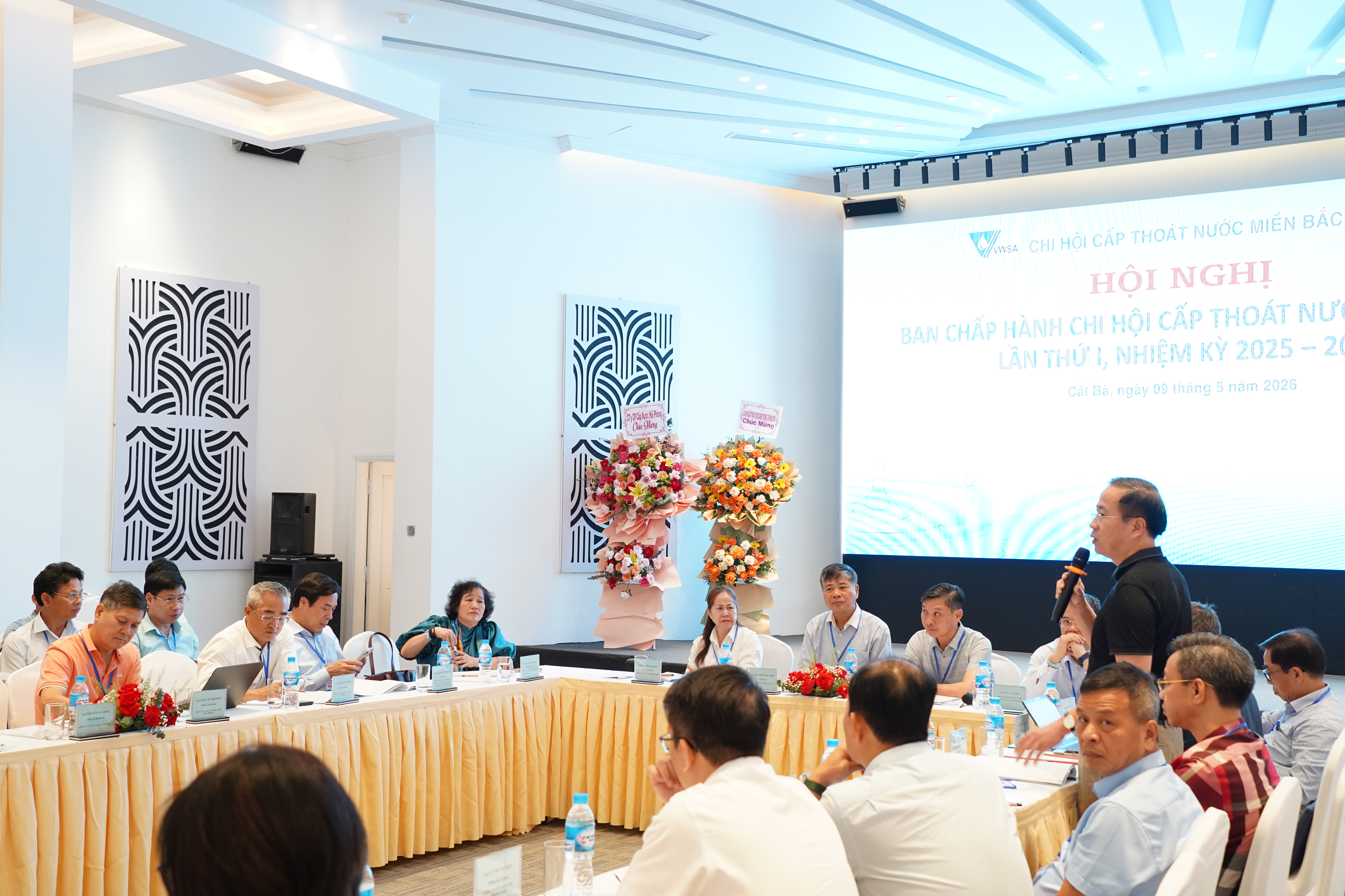 Công ty Nước sạch Hà Nội tham dự Hội nghị Chi hội Cấp Thoát nước miền Bắc đã tổ chức Hội nghị Ban chấp hành lần thứ I, nhiệm kỳ 2025 – 2028