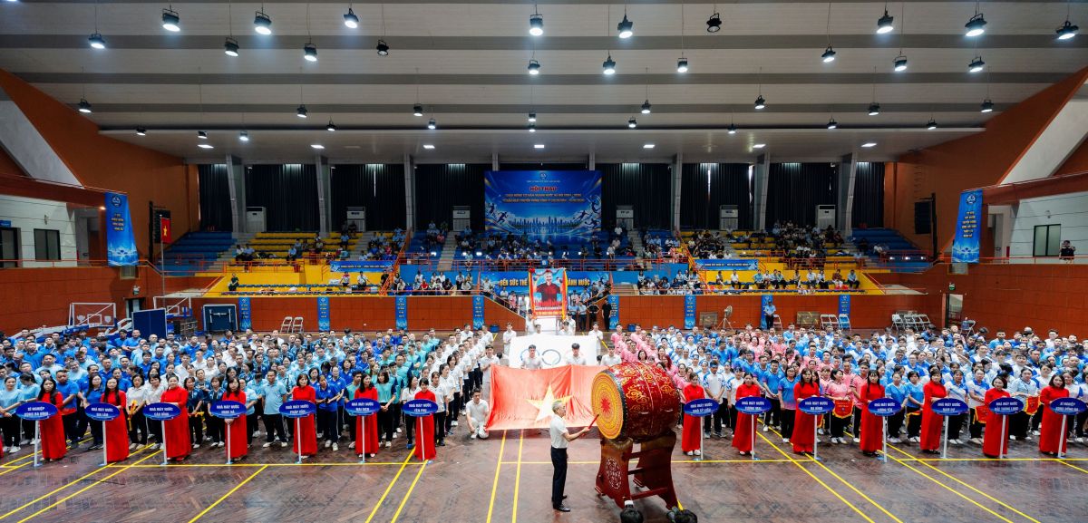 Công ty Nước sạch Hà Nội tổ chức Hội thao năm 2026 với chủ đề "Bền sức thể thao - Tự hào ngành nước"